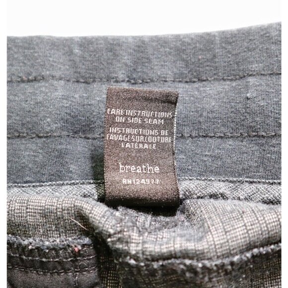 Prana Size M Mantra Pant Hemp Blend Straight Leg Pant Coal Gray - Picture 10 of 10